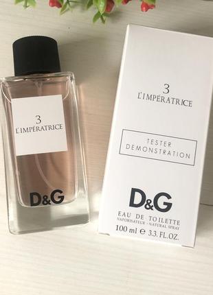 Dolce & gabbana l ' imperatrice 3 тестер 100 мл2 фото