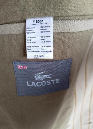 Lacoste vintage, блейзер в смужку.8 фото