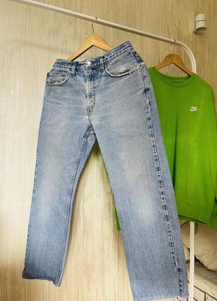 Джинсы levi's 505 светлые оригинал4 фото