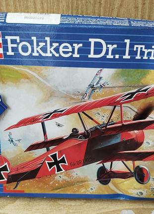 Сборна модель самолёта fokker dr. i