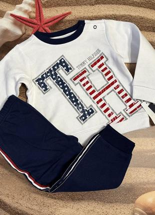 Спортивный костюм на флисе tommy hilfiger оригинал3 фото