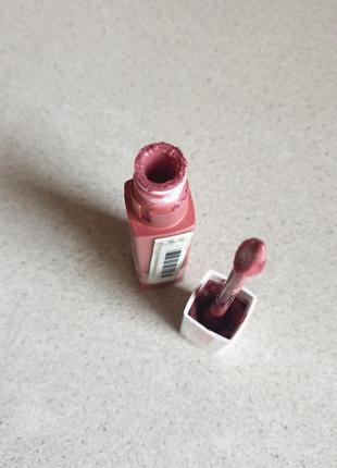 Базова стійка матова помада блиск maybelline super stay matte ink тон 180