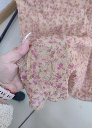 Юбка юбка в цветочный принт2 фото