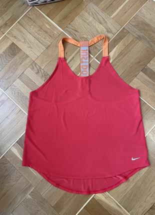 Спортивна майка найк оригінал just do it nike dri fit4 фото