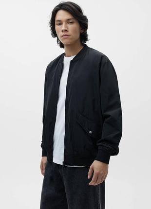 Бомбер pull &amp; bear (s,m,l,xl) lightweight bomber оригинал ветровка3 фото