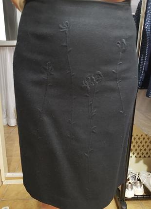 Шерстяная юбка р-р м-л