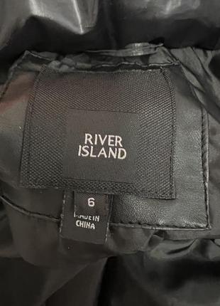 Шикарная твидовая гусиная лапка теплая зимняя куртка river island8 фото