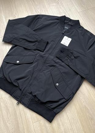 Бомбер pull&bear (s,m,l,xl) lightweight bomber оригінал вітровка5 фото