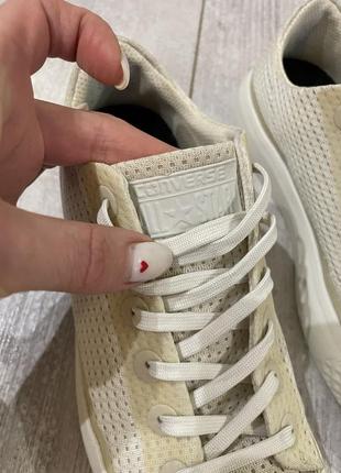 Оригинальный converse кеды с перфорацией текстиль3 фото