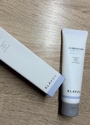 Klavuu uv protection, свіжий сонцезахисний гель, spf 50+ pa++++ 50 мл