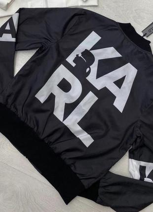 Новая женская куртка - ветровка karl lagerfeld.