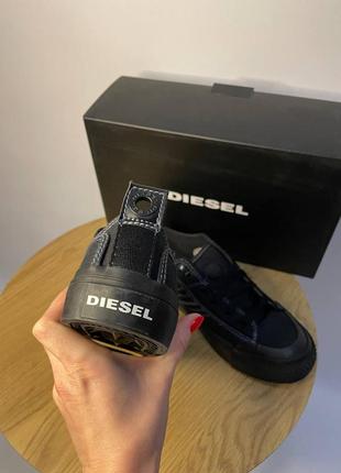 Кеди diesel s-asticor low lace black6 фото