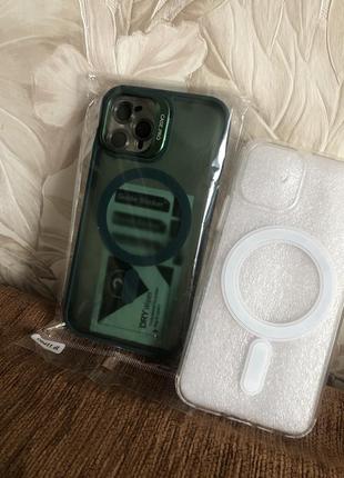 Чехлы на iphone 11pro, 15, 15pro, 15promax с magsafe3 фото