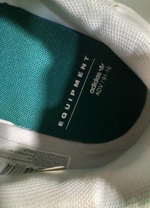 Кроссовки adidas eqt support white bold orange8 фото
