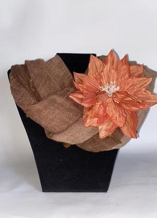 Брошка "фантазійна квітка"