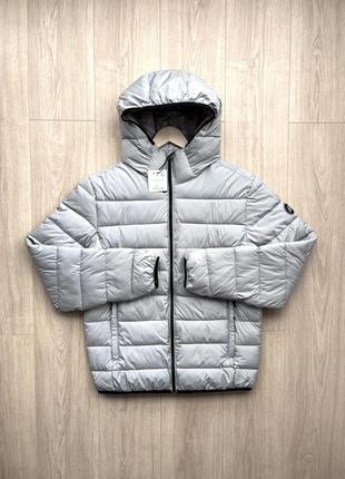 Куртка pull&bear (m) lightweight puffer jacket оригінал демісезон