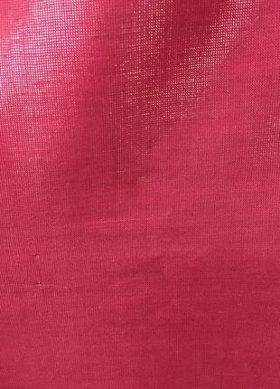 Ярко-розовый переливающийся шарф8 фото