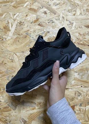 Кросівки adidas ozweego black white кросівки