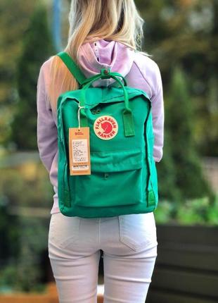 Fjallraven kanken женский рюкзак канкен зеленый цвет