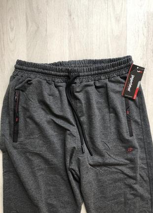 Спортивные мужские штаны xl 52 турция мужские спортивные штаны турецкие трикотажные на манжете серые xl 525 фото