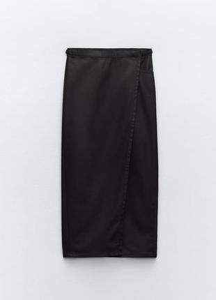 Zara джинсовая юбка4 фото