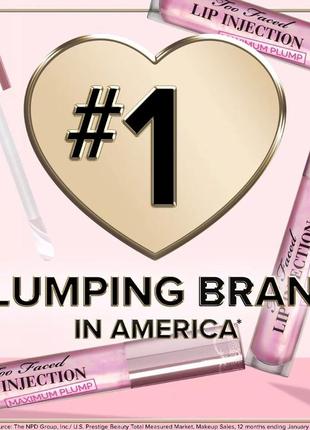 Плампер для губ too faced lip injection maximum plump extra strength hydrating lip plumper5 фото