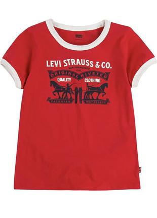 Новая футболка levi's 1-2 года девочка1 фото