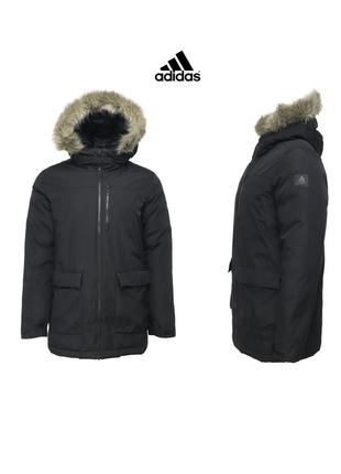 Мужская зимняя куртка adidas оригинал [ m]