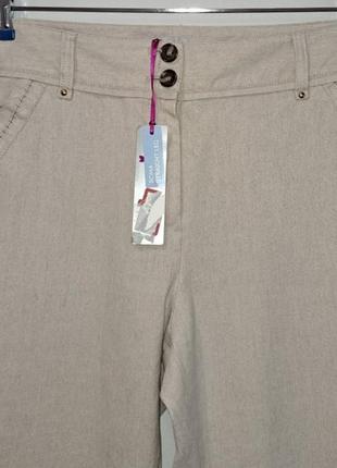 Льняні штани marks & spencer3 фото