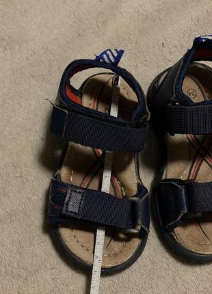 Літні сандалі босоніжки темно сині 242 фото