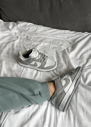 Nike dunk low light grey 8