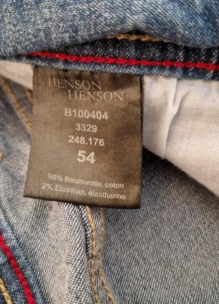 Джинси чоловічі henson & henson w38 l32 (54) original9 фото