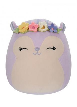 М'яка іграшка squishmallows - білка сідні (19 cm)