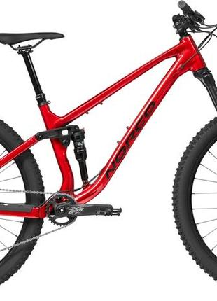 Велосипед norco fluid fs 4 l29 red/black, l (170-185 см)