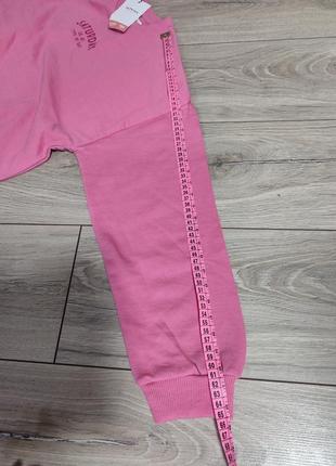 Свитшот lefties штаны утепленные костюм спортивный розовый 13 14 лет 164 рост женский xs8 фото