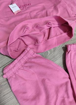 Свитшот lefties штаны утепленные костюм спортивный розовый 13 14 лет 164 рост женский xs4 фото