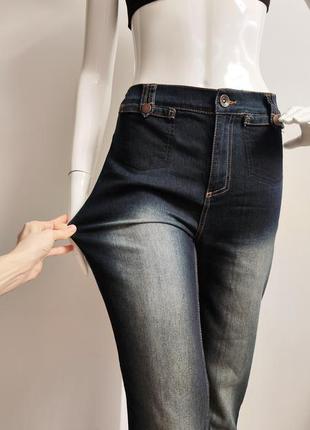 Стрейчевые джинсы клеш ♥️3 фото