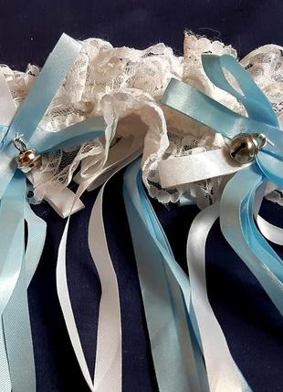 Подвязка кружевная сексуальная на резинке на свадьбу для косплея2 фото