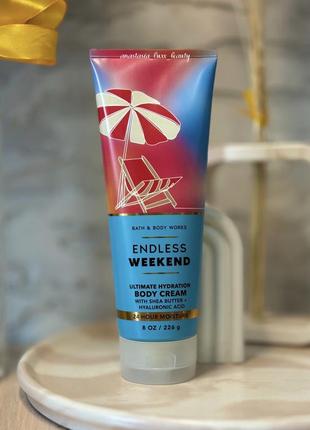 Крем для тіла bath and body works endless weekend1 фото