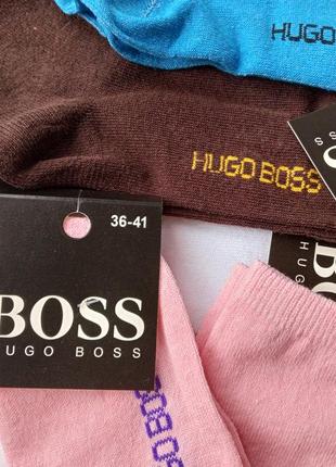 Жіночі тонкі шкарпетки hugo boss3 фото