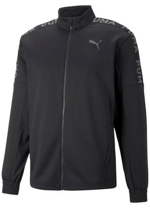 Кофта спортивна, олімпійка puma fit pwrflece fz jacket 522127-01 (оригінал)