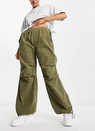 Bershka штаны парашюты 50-56р