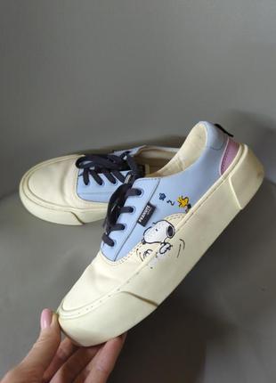 Кроссовки zara snoopy, размер 34.