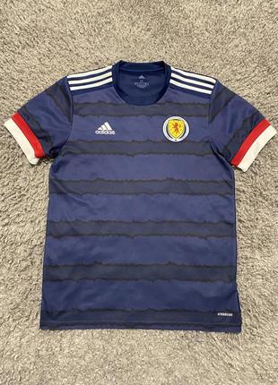 Футболка чоловіча футбольна збірної шотландії 2020/2021 scotland national team від adidas