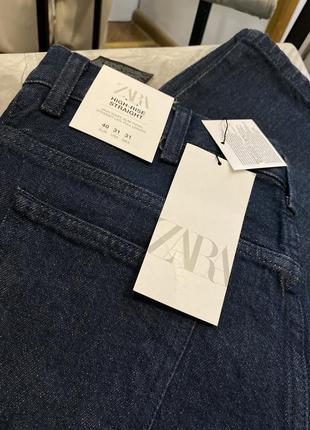 Мужские джинсы zara straight fit4 фото