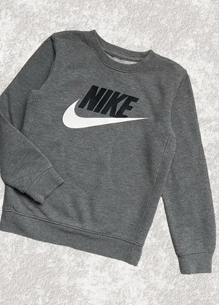 Теплий світшот, кофта nike (оригінал) на хлопчика1 фото