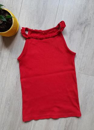 Майка красная