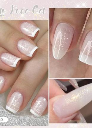 Jelly nude gel гель лак для ногтей маникюра born pretty
