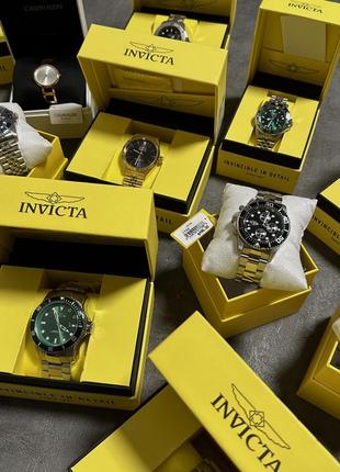 В наявності більше 10 моделей нових годинників invicta ( швейцарія)