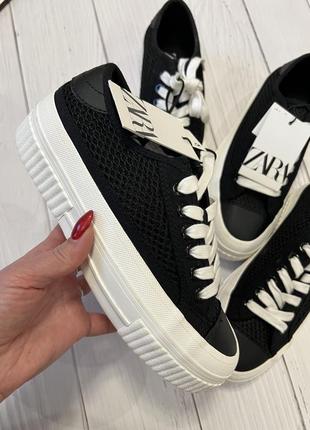 Базовые кеды zara
